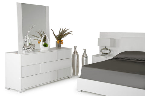 Modrest Monza Italian Modern White Dresser