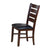 ACME Urbana Black PU & Cherry Side Chair Model 4624
