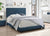 ACME Ishiko Dark Teal Fabric Queen Bed Model 20860Q