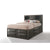 ACME Ireland Gray Oak Queen Bed Model 22700Q