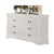 ACME Louis Philippe White Dresser Model 23835