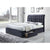 ACME Drorit Dark Gray Fabric Queen Bed Model 25680Q