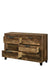 ACME Morales Rustic Oak Finish Dresser Model 28595