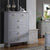 ACME House Marchese Pearl Gray Finish Chest Model 28866