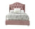 ACME Reggie Pink Fabric Twin Bed Model 30820T