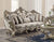 ACME Danae Fabric, Champagne & Gold Finish Sofa Model LV01193