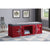 ACME Cargo Gray Fabric & Red Bench Model 35956