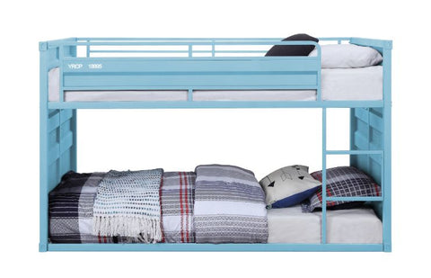 ACME Cargo Aqua Finish Twin/Twin Bunk Bed Model 37810