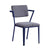 ACME Cargo Gray Fabric & Blue Chair Model 37908