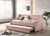 ACME Lianna Pink Velvet Twin Daybed Model 39380