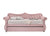 ACME Adkins Pink Velvet Daybed Model 39420