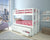 ACME Micah White Twin/Twin Bunk Bed & Trundle Model 39995