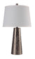 ACME Piapot White & Antique Brass Table Lamp Model 40202