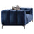 ACME Hellebore Blue Velvet Chair Model 50437