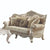 ACME Bently Fabric & Champagne Loveseat Model 50661