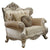 ACME Bently Fabric & Champagne Chair Model 50662