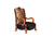 ACME Dresden Golden Brown Velvet & Cherry Oak Accent Chair Model 52097