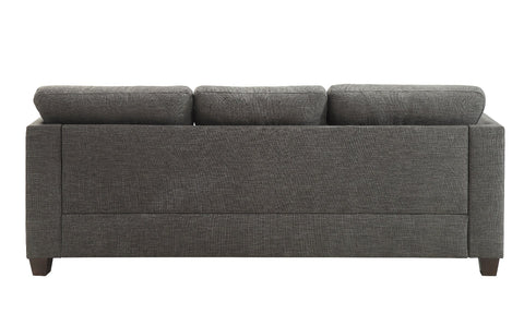 ACME Laurissa Light Charcoal Linen Sofa Model 52405