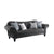 ACME Gaura Dark Gray Velvet Sofa Model 53090