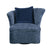 ACME Kaffir Blue Fabric Chair Model 53272