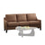 ACME Zapata Brown Linen Sofa Model 53765