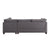 ACME Laurissa Light Charcoal Linen Sectional Sofa Model 54385