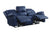 ACME Zuriel Blue PU Sofa Model 54615