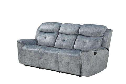 ACME Mariana Silver Gray Fabric Sofa Model 55030