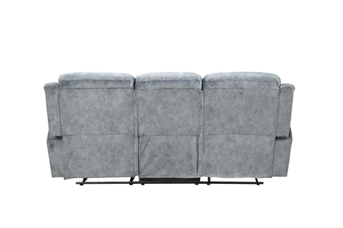 ACME Mariana Silver Gray Fabric Sofa Model 55030
