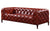 ACME Orsin Merlot Top Grain Leather Sofa Model 55070