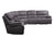 ACME Neelix Seal Gray Fabric Sectional Sofa Model 55120