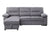 ACME Nazli Gray Fabric Sectional Sofa Model 55525