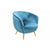 ACME Aisling Teal Velvet Accent Chair Model 59655