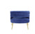ACME Aistil Blue Velvet & Gold Finish Accent Chair Model 59675