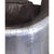 ACME Kalona Distress Chocolate Top Grain Leather & Aluminum Accent Chair Model 59717