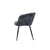 ACME Taigi Gray Velvet & Black Chair & Table Model 59875