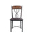 ACME LynLee Espresso PU & Dark Bronze Side Chair Model 60017