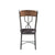 ACME LynLee Espresso PU & Dark Bronze Side Chair Model 60017