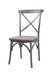 ACME Kaelyn II Gray Oak & Sandy Gray Side Chair Model 60122