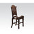 ACME Vendome PU & Cherry Counter Height Chair Model 62034
