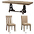 ACME Nathaniel Maple Dining Table Model 62330