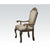 ACME Chateau De Ville PU & Antique White Chair Model 64068