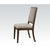 ACME Aurodoti Fabric & Oak Side Chair Model 66103