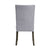 ACME Merel Gray Linen & Gray Oak Side Chair Model 70168
