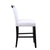 ACME Bernice White PU & Black Counter Height Chair Model 70657