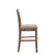 ACME Martha II Tan Linen & Weathered Oak Counter Height Chair Model 70832