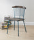 ACME Orien Teal & Brown Oak Side Chair Model 71798