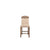 ACME Maurice Linen & Oak Counter Height Chair Model 72462