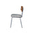 ACME Jurgen PU & Silver Side Chair Model 72907