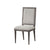 ACME Artesia Fabric & Salvaged Natural Side Chair Model 77092
